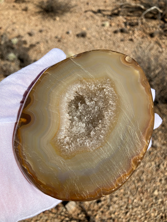 Druzy Agate Geode