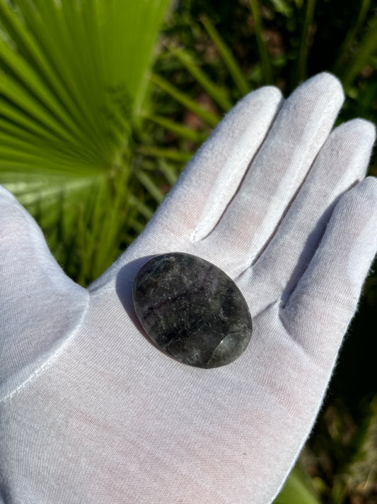 Fluorite Palm Stone