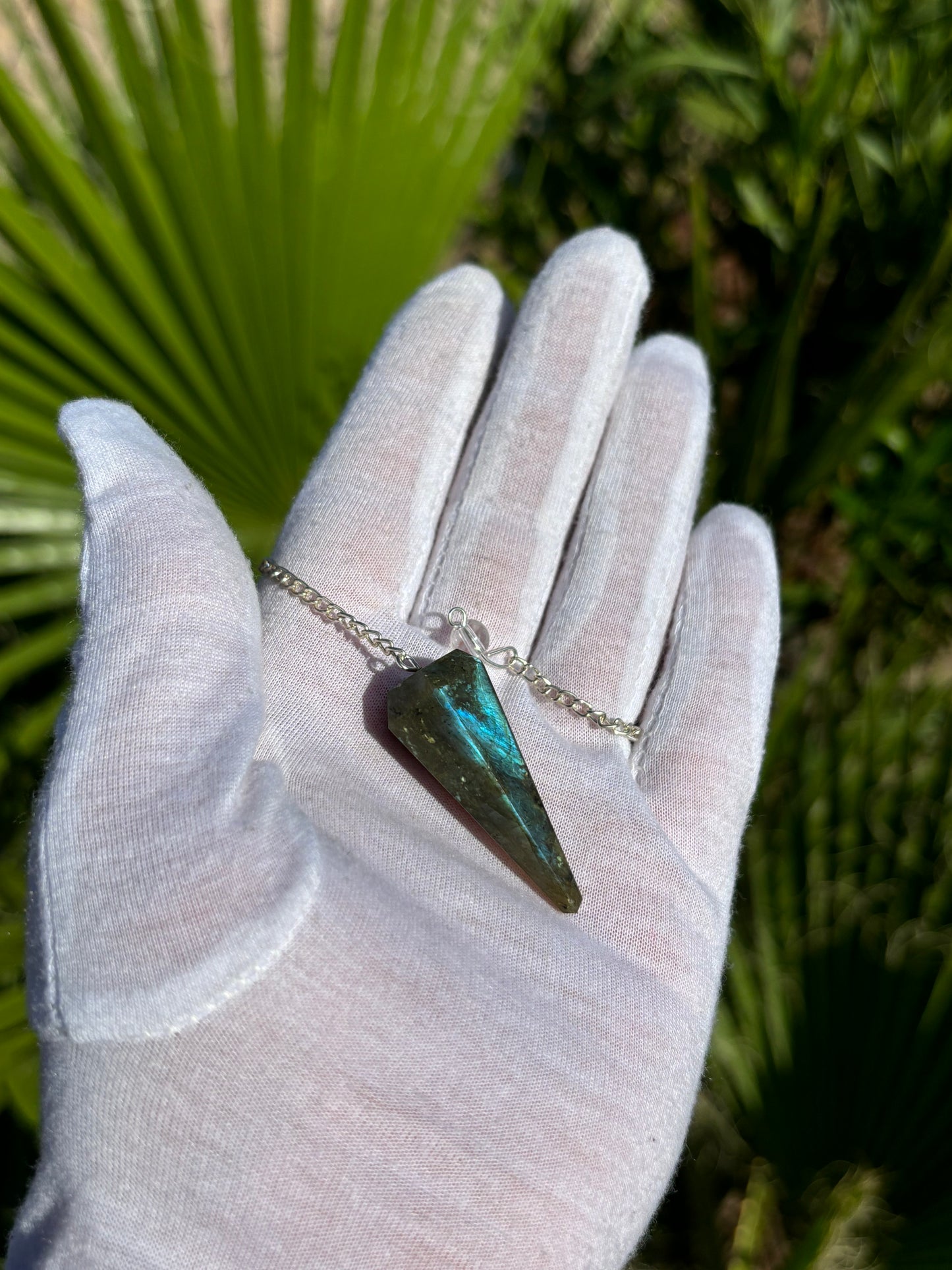 Labradorite Pendulum