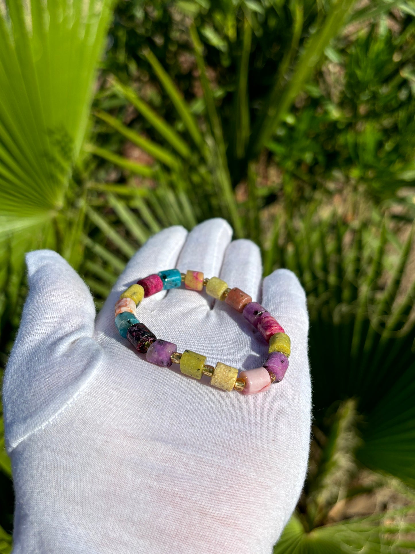 Multi Colored Jasper Bracelet