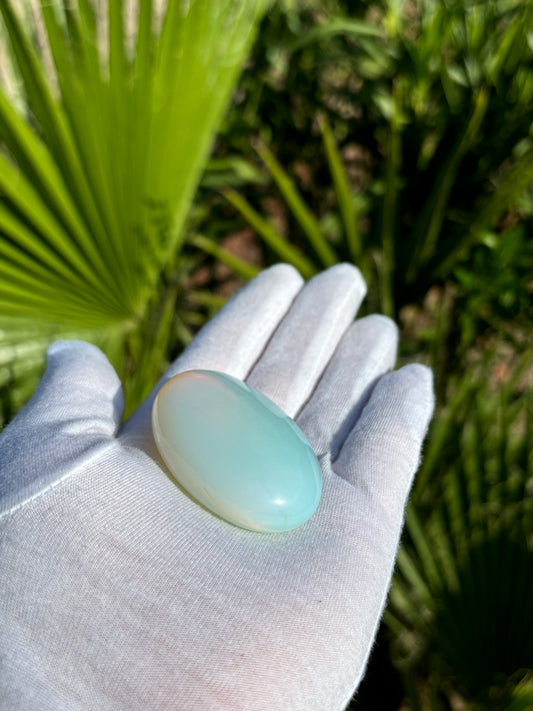 Opalite Palm Stone