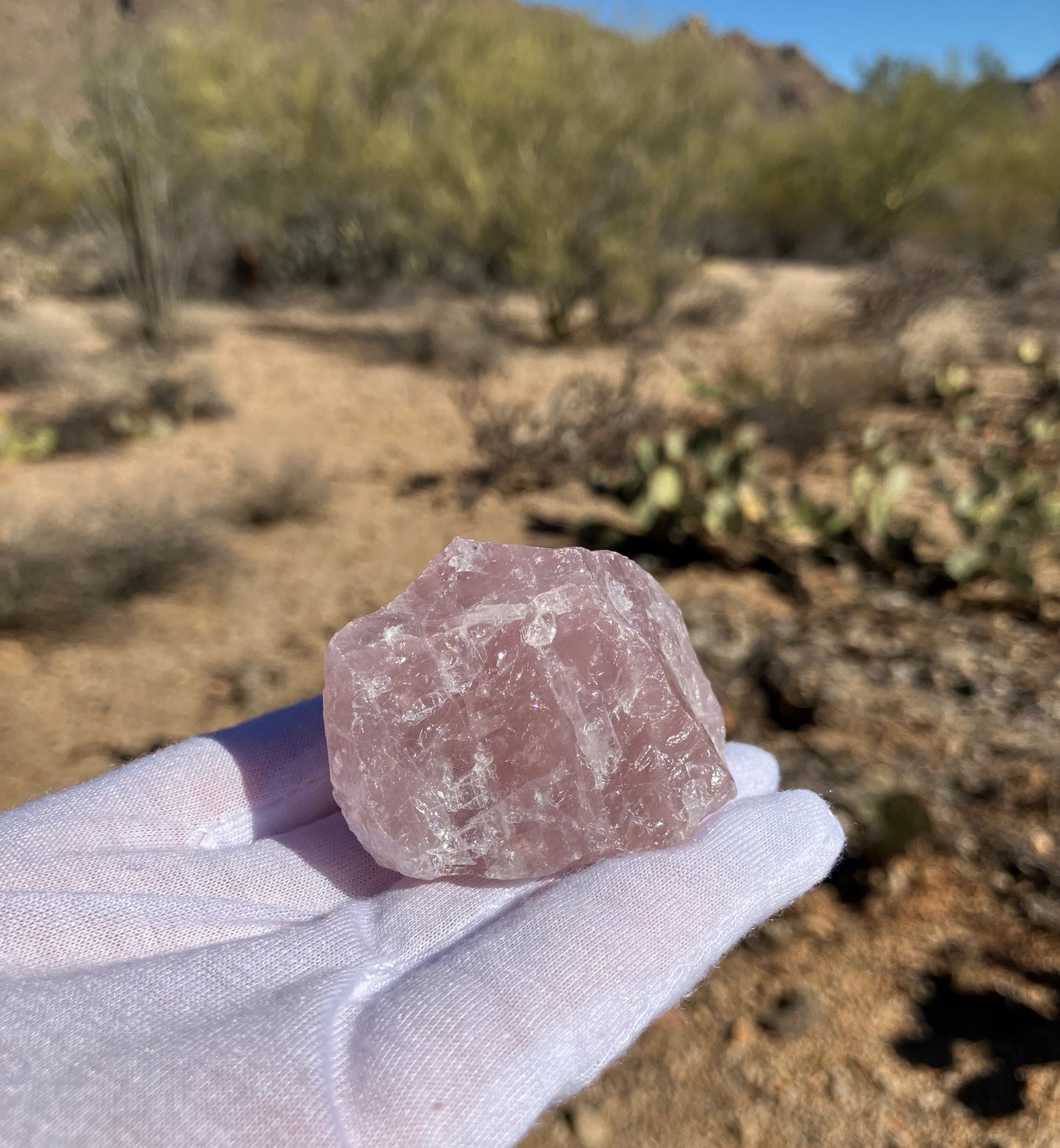 Rose Quartz ~ Raw Stone