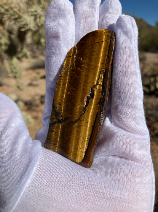 Tigers Eye ~ Polished Slice